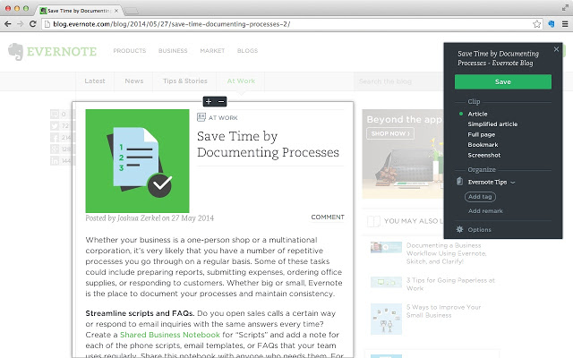  Best Chrome Extensions Evernote Web Clipper