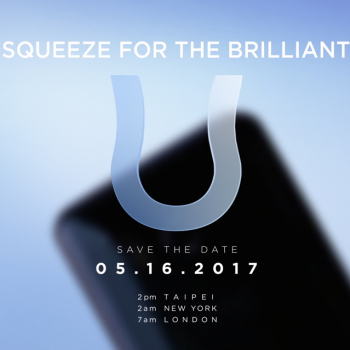 HTC’s squeezable U phone is apparently coming May 16th