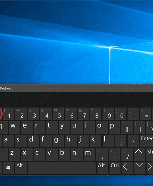 How to Open On-Screen Keyboard